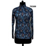 2025 Indigo Paisley Print 